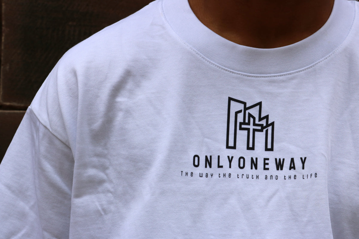 OnlyOneWay White Tee