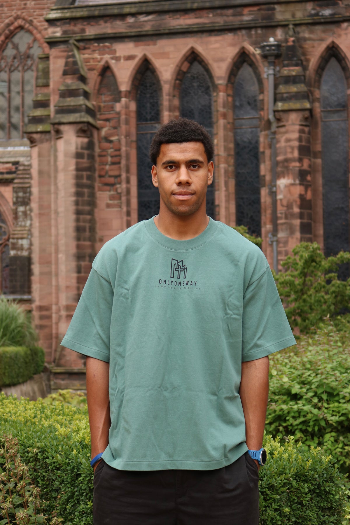OnlyOneWay Green Tee