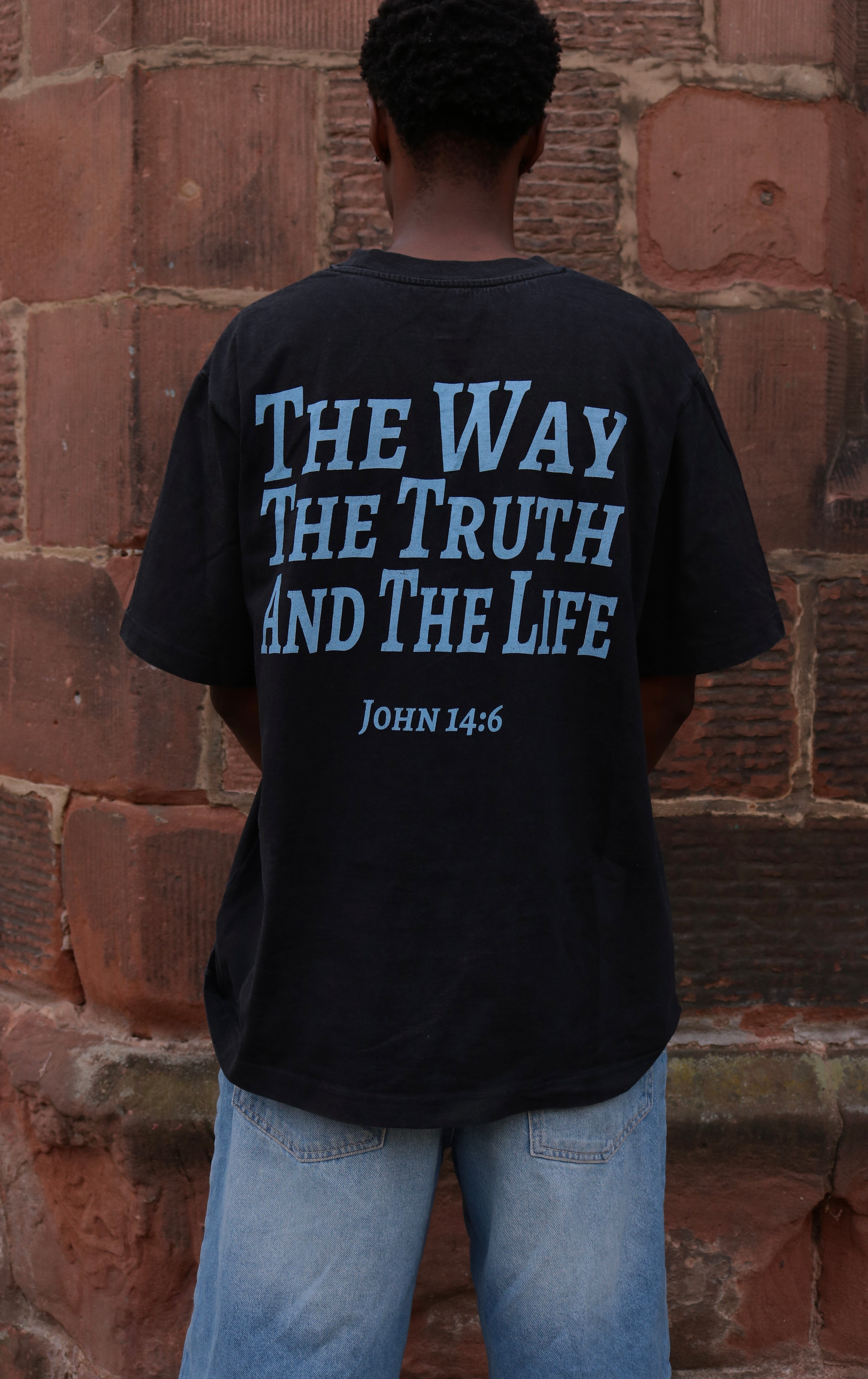 John 14:6 Black Tee