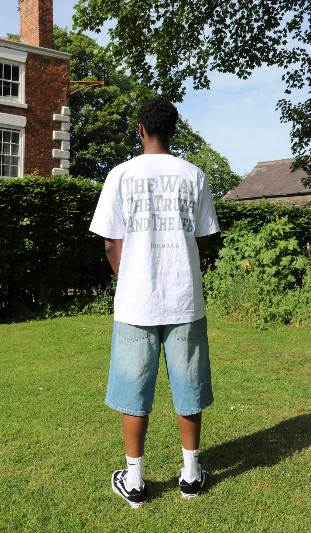 John 14:6 White Tee
