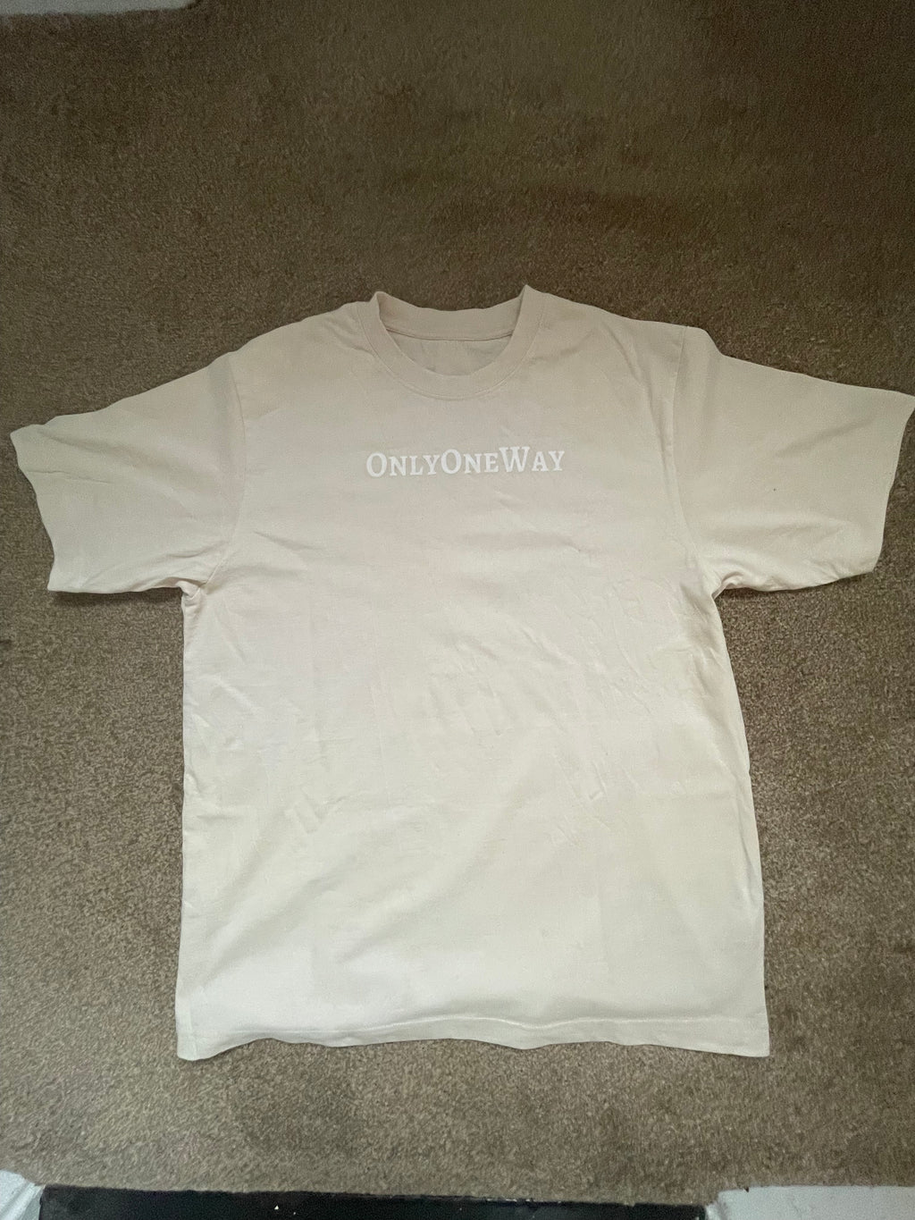 Ecclesiastes 3:4 Natural Raw Tee