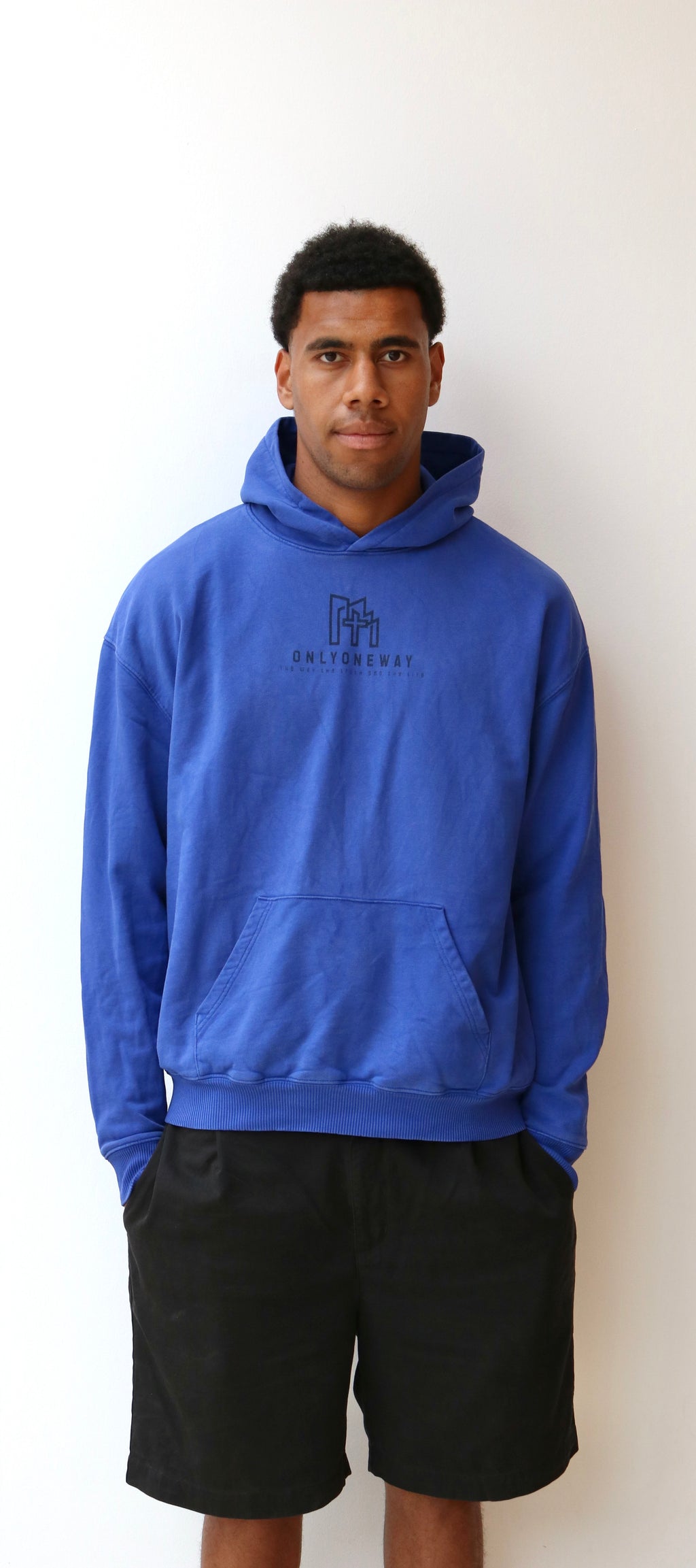 Blue Hoodie