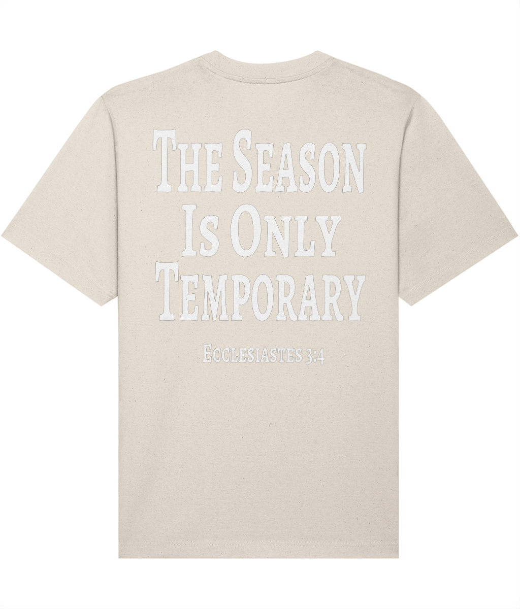Ecclesiastes 3:4 Natural Raw Tee