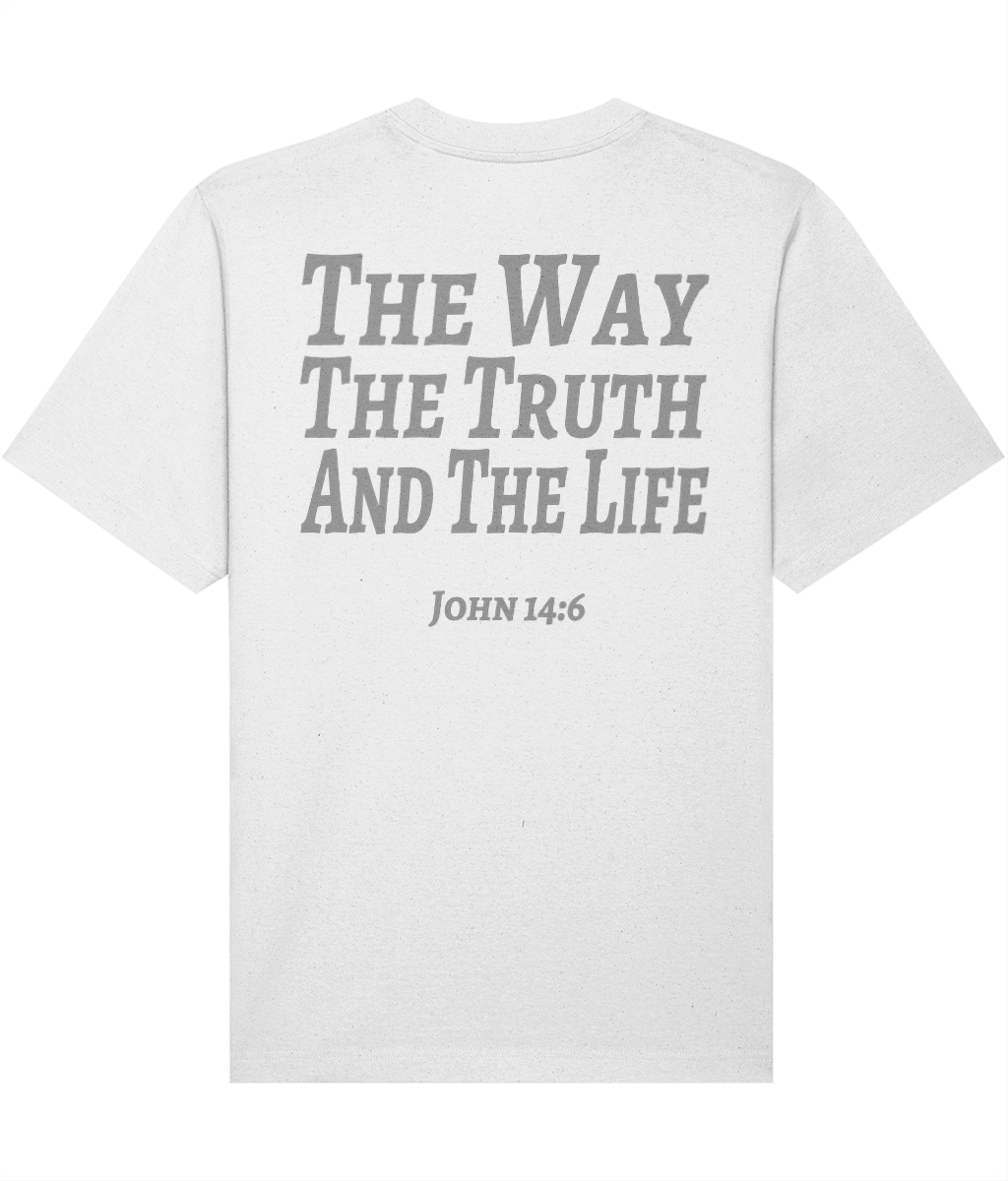 John 14:6 White Tee
