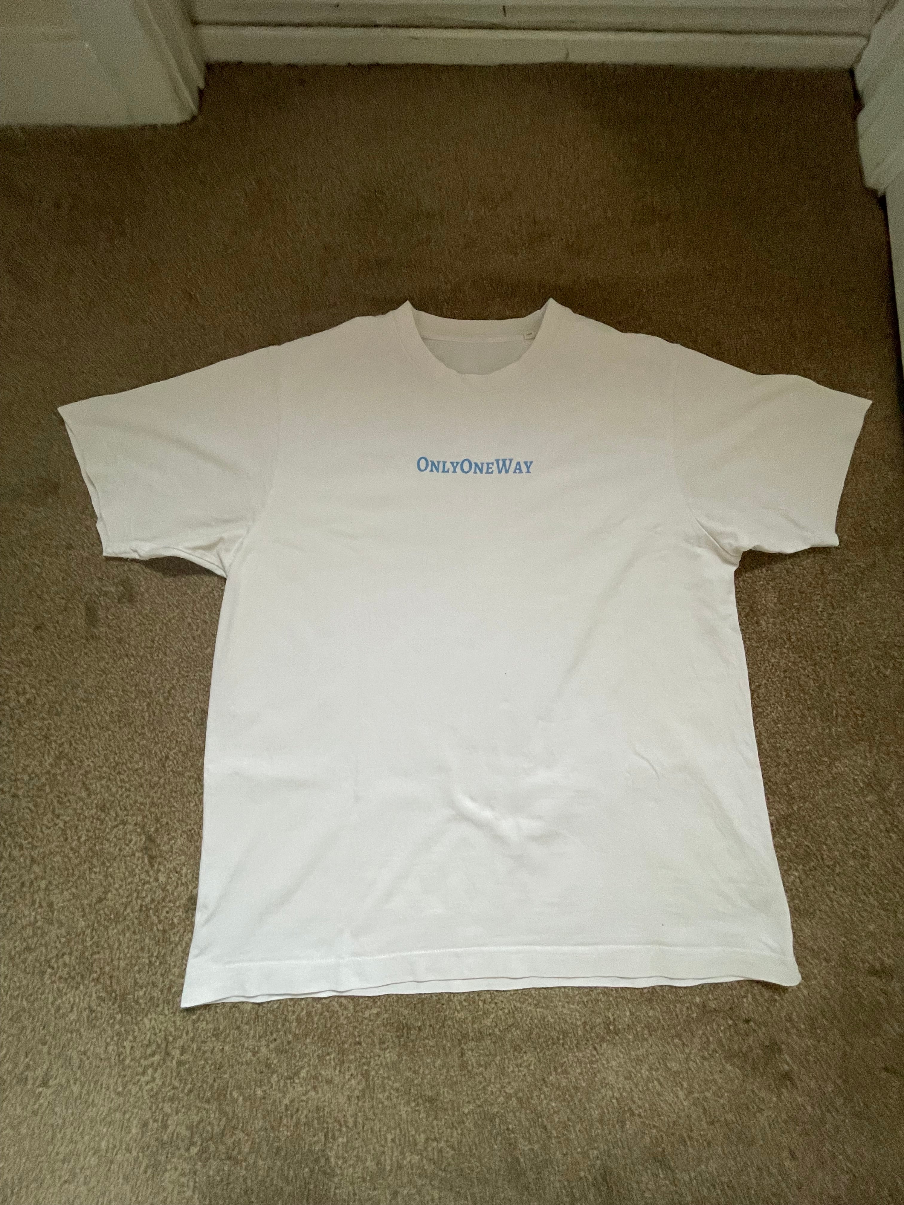 Proverbs 19:21 White Tee