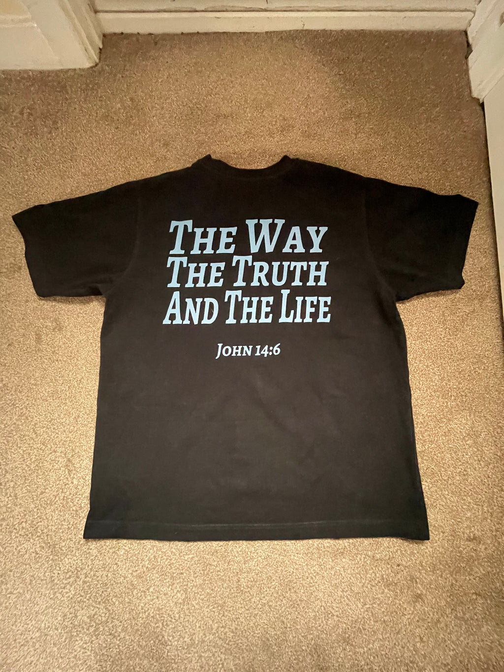 John 14:6 Black Tee