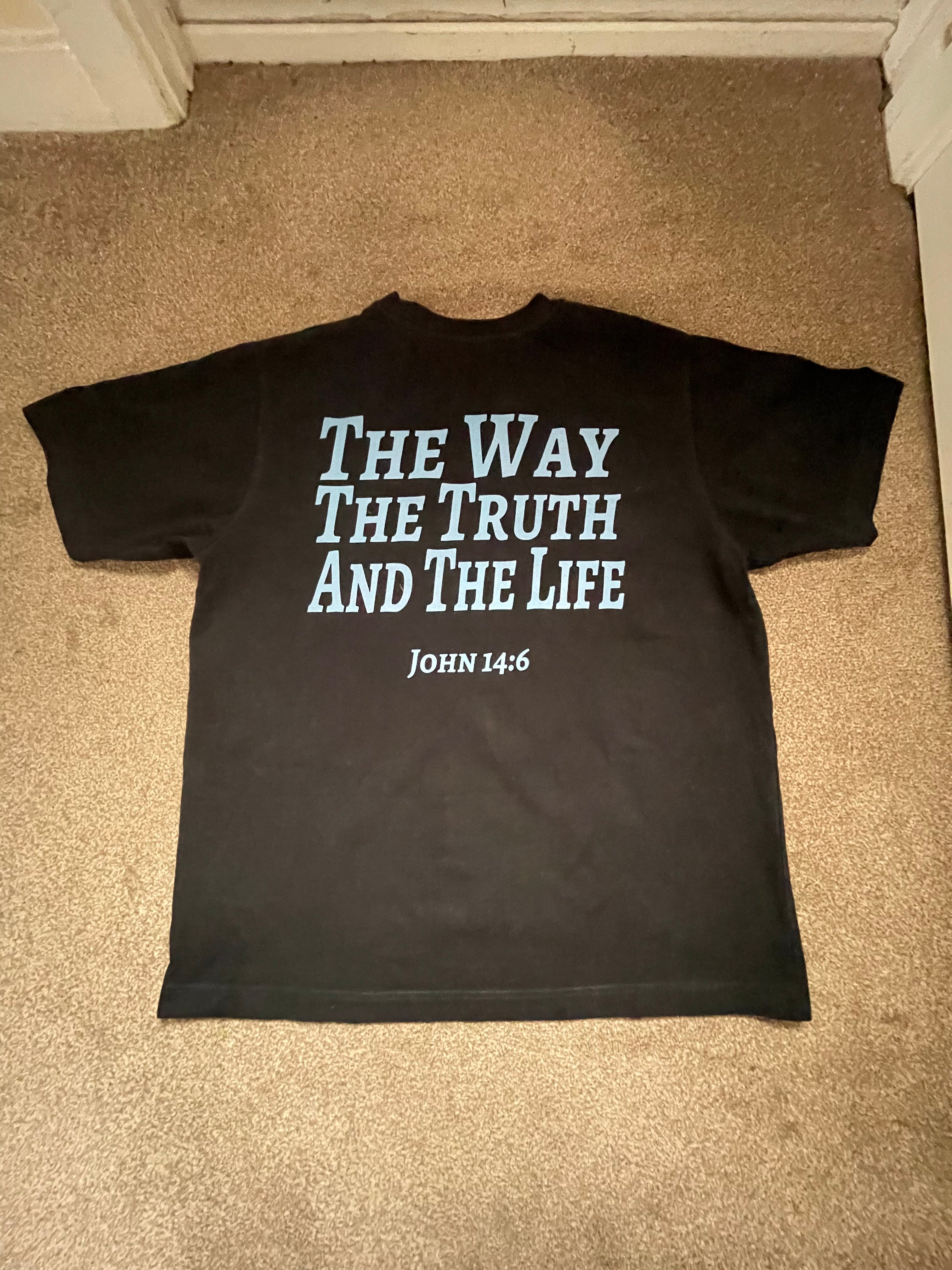 John 14:6 Black Tee