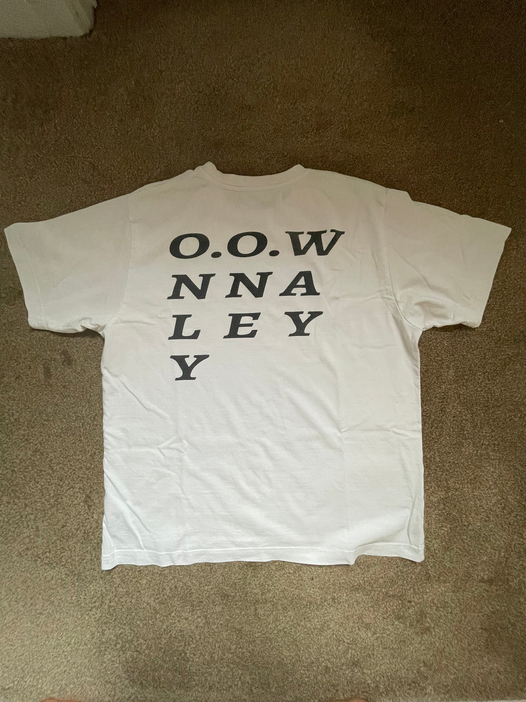 OnlyOneWay White Tee